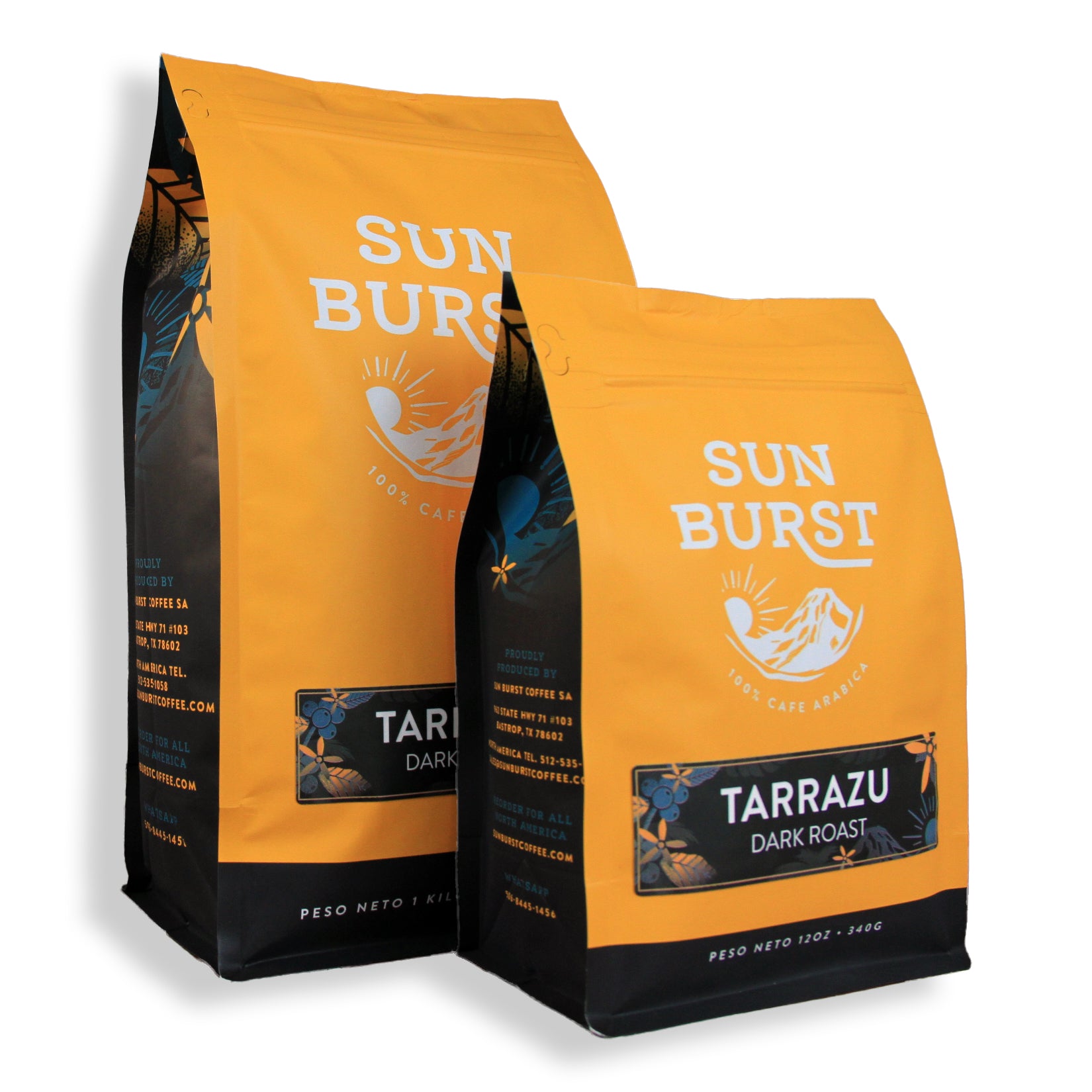 Tarrazu Dark Roast – Sun Burst Coffee North America