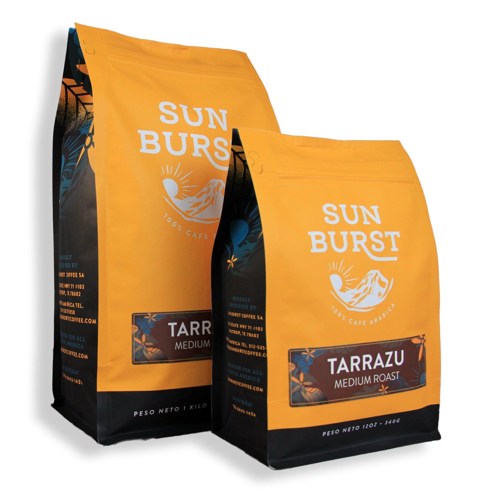 Tarrazu Medium Roast – Sun Burst Coffee North America